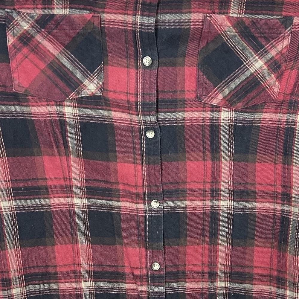 Legendary Whitetails Red Black Plaid‎ Flannel Shirt Men's Size XL
